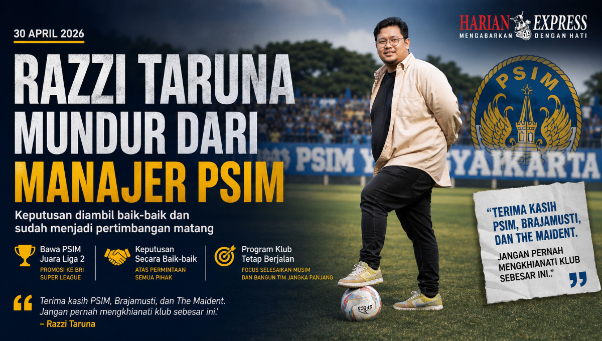Razzi Taruna Resmi Mundur Sebagai Manajer PSIM Yogyakarta ini Tanggapan Liana Tasno