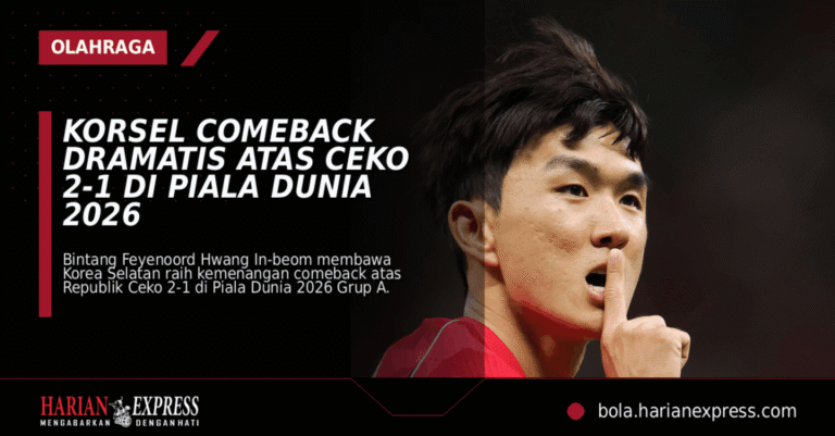 Korsel Comeback Dramatis Atas Ceko 2-1 di Piala Dunia 2026