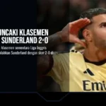 Arsenal Puncaki Klasemen Usai Tekuk Sunderland 2-0