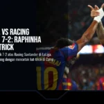 Barcelona vs Racing Santander 7-2: Raphinha Cetak Hat-trick