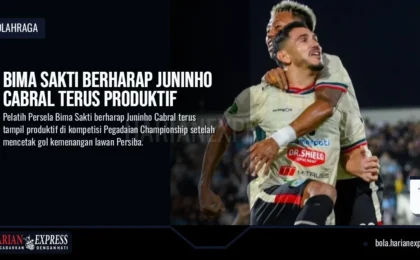 Bima Sakti Berharap Juninho Cabral Terus Produktif