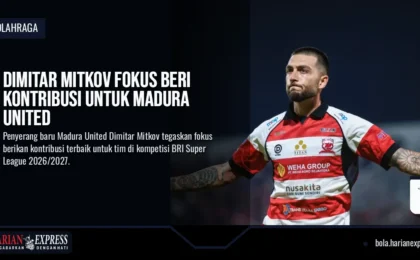 Dimitar Mitkov Fokus Beri Kontribusi untuk Madura United