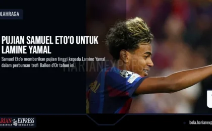 Pujian Samuel Eto’o untuk Lamine Yamal