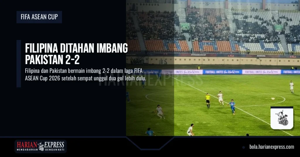 Filipina Ditahan Imbang Pakistan 2-2