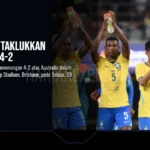 Tim Samba Taklukkan Australia 4-2