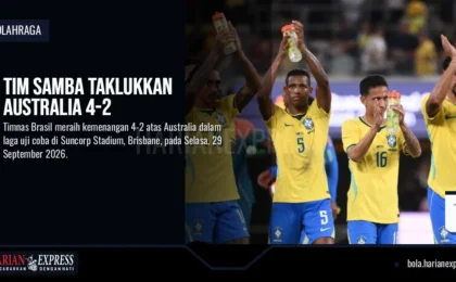 Tim Samba Taklukkan Australia 4-2