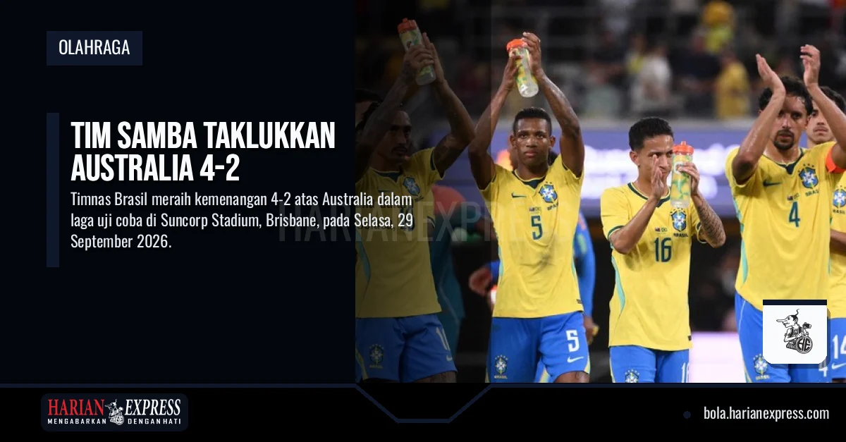 Tim Samba Taklukkan Australia 4-2