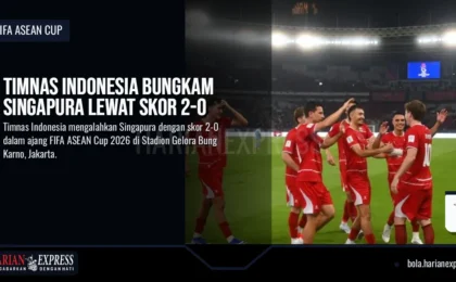 Timnas Indonesia Bungkam Singapura Lewat Skor 2-0