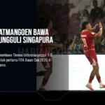 Ragnar Oratmangoen Bawa Indonesia Ungguli Singapura 1-0