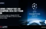 Jadwal Lengkap Fase Liga Champions 2026/2027 Pekan Ini