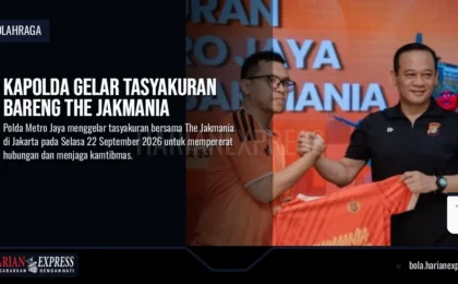 Kapolda Gelar Tasyakuran Bareng The Jakmania