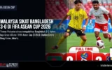 Malaysia Sikat Bangladesh 3-0 di FIFA Asean Cup 2026