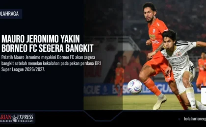 Mauro Jeronimo Yakin Borneo FC Segera Bangkit