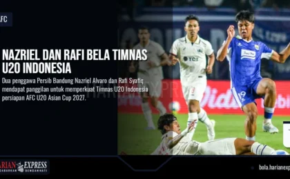 Nazriel dan Rafi Bela Timnas U20 Indonesia
