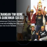 Pawai Kemenangan Tim Bone Juara Piala Gubernur Sulsel