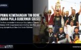 Pawai Kemenangan Tim Bone Juara Piala Gubernur Sulsel