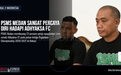 PSMS Medan Sangat Percaya Diri Hadapi Adhyaksa FC