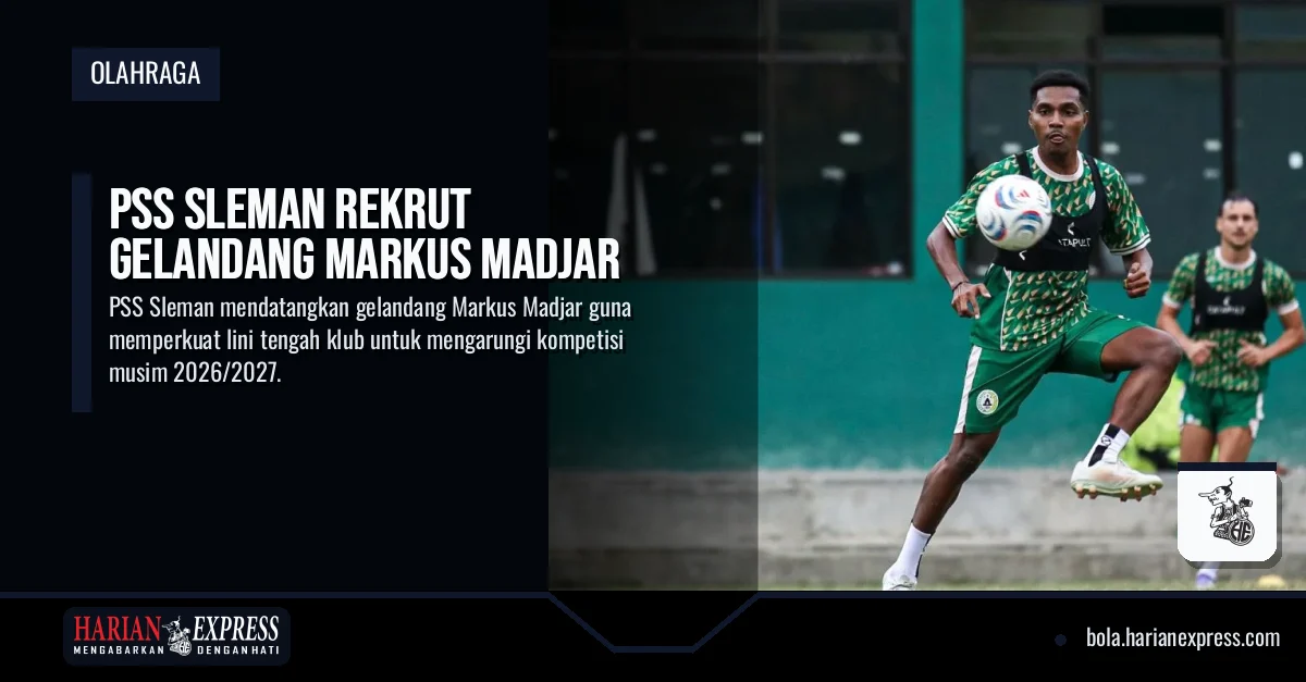 PSS Sleman Rekrut Gelandang Markus Madjar