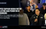 PSSI Siapkan Hadiah Motor Listrik bagi Penonton di Bandung