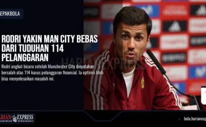 Rodri Yakin Man City Bebas dari Tuduhan 114 Pelanggaran
