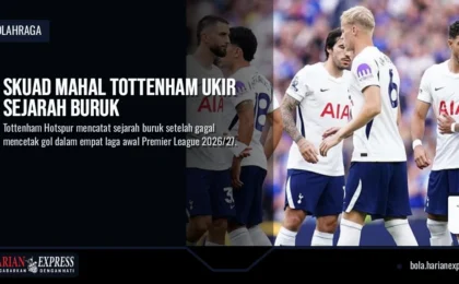 Skuad Mahal Tottenham Ukir Sejarah Buruk