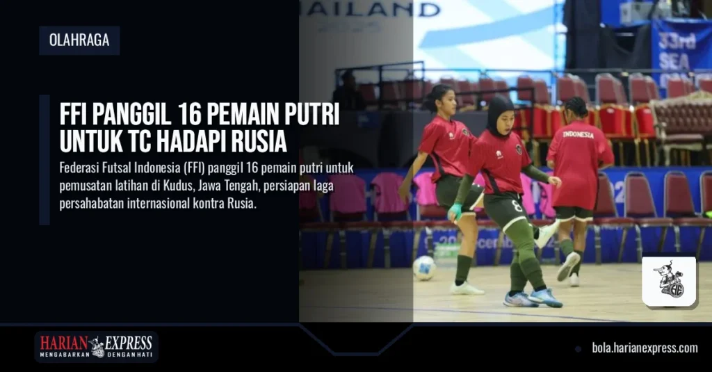 FFI Panggil 16 Pemain Putri untuk TC Hadapi Rusia