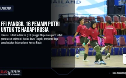 FFI Panggil 16 Pemain Putri untuk TC Hadapi Rusia