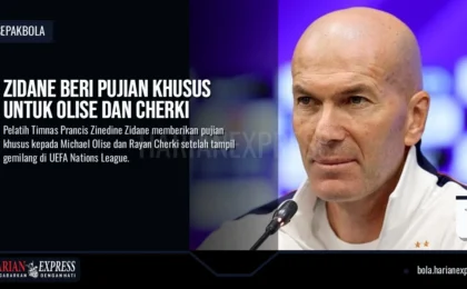 Zidane Beri Pujian Khusus untuk Olise dan Cherki