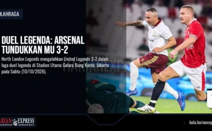 Duel Legenda: Arsenal Tundukkan MU 3-2
