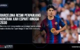 Barcelona Resmi Perpanjang Kontrak Xavi Espart Hingga 2030