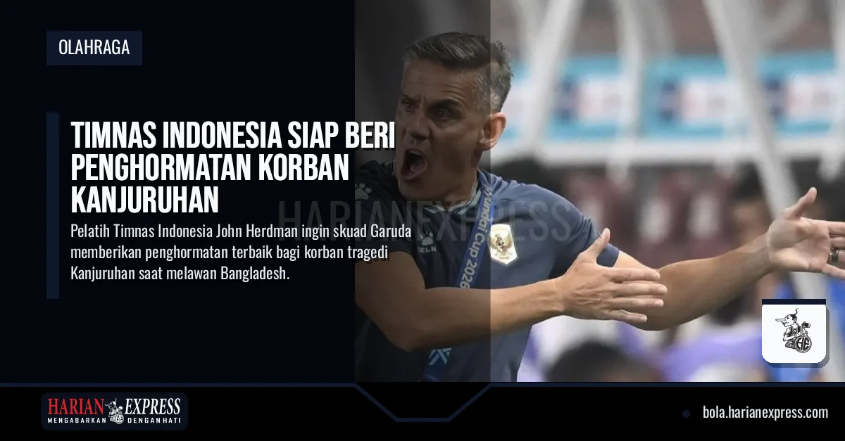 Timnas Indonesia Siap Beri Penghormatan Korban Kanjuruhan