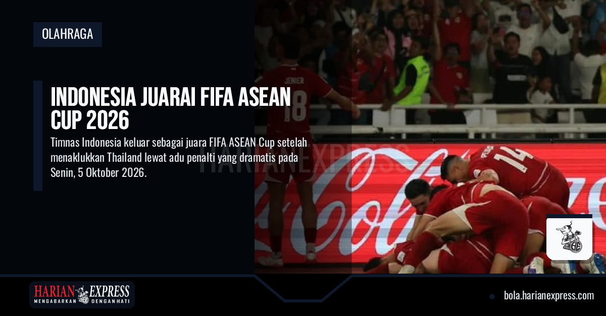 Indonesia Juarai FIFA ASEAN Cup 2026