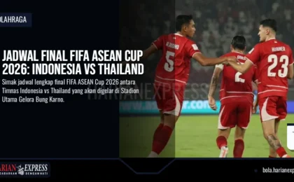 Jadwal Final FIFA ASEAN Cup 2026: Indonesia Vs Thailand