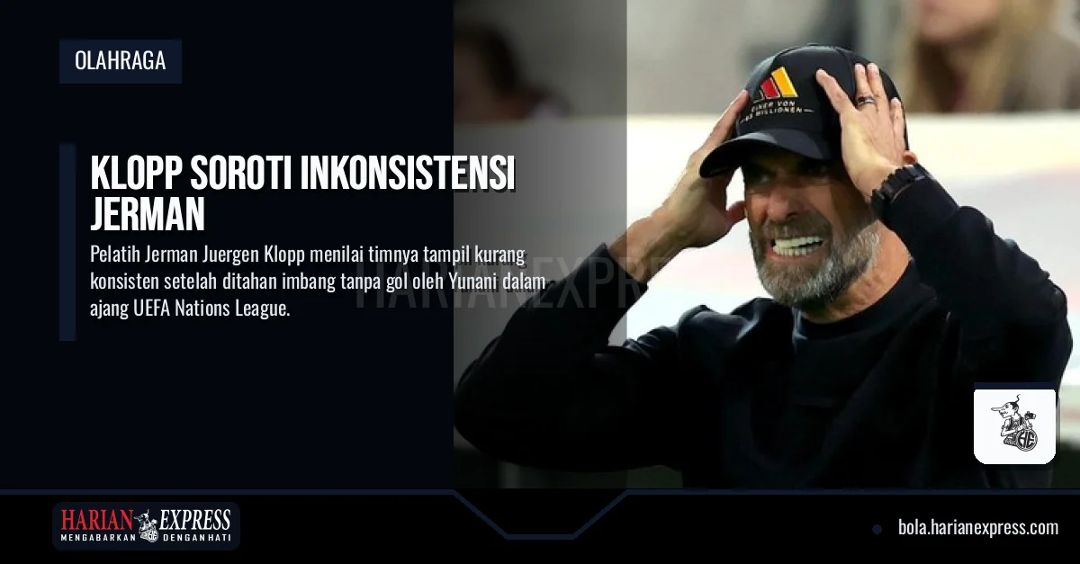 Klopp Soroti Inkonsistensi Jerman