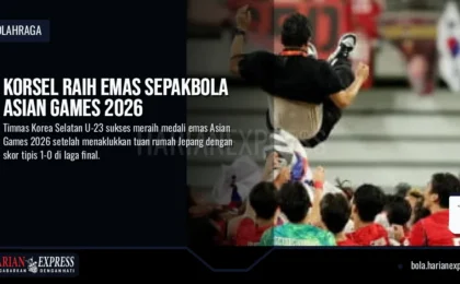 Korsel Raih Emas Sepakbola Asian Games 2026