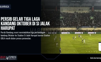Persib Gelar Tiga Laga Kandang Oktober di Si Jalak Harupat