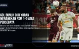 Gol Bunuh Diri Yuran Menangkan PSM 1-0 Atas Persebaya