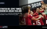 Strategi Gol Cepat Timnas Indonesia Ancam Thailand